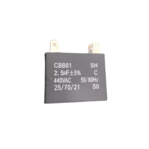 Capacitor Quadrado 2.5uf 440v ± 5%